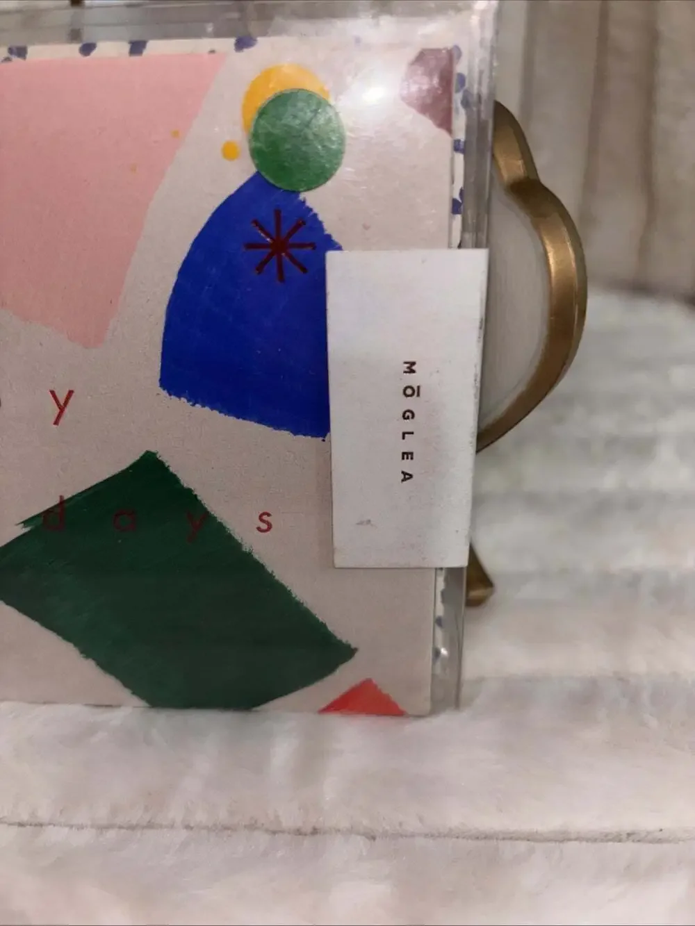 Moglea Hand Painted Holiday Card Boxed Set 6 Flat Cards Envelopes New (4 Avail)